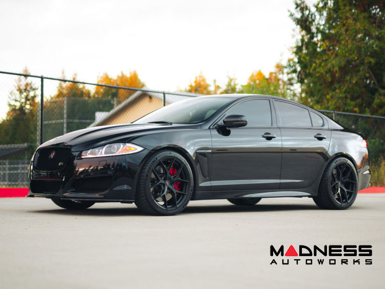 Jaguar XF Custom Wheels - HF-5 by Vossen - Satin Black